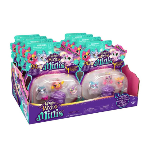 Figurine - Set 4 figurine Minis Magic Mixies seria Shimmer Verse Magic