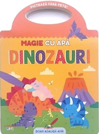 Cărți pentru copii - Magie cu apa. Dinozauri