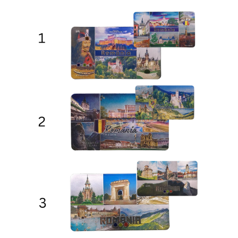 Magnet Romania 12x7 cm modele diferite [1]