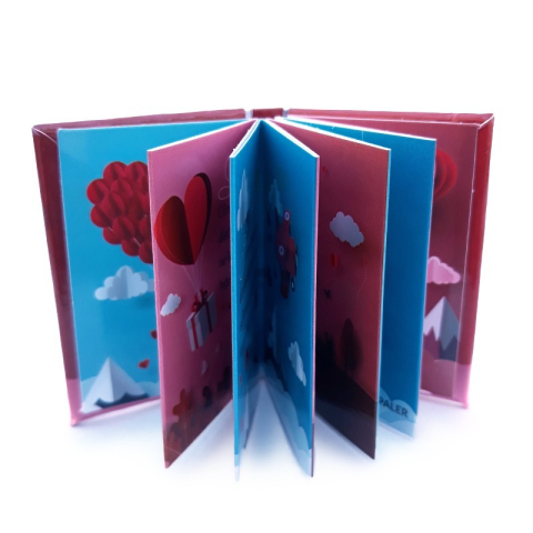 Magnet carte cu citate de dragoste din plastic 4x6 cm [1]