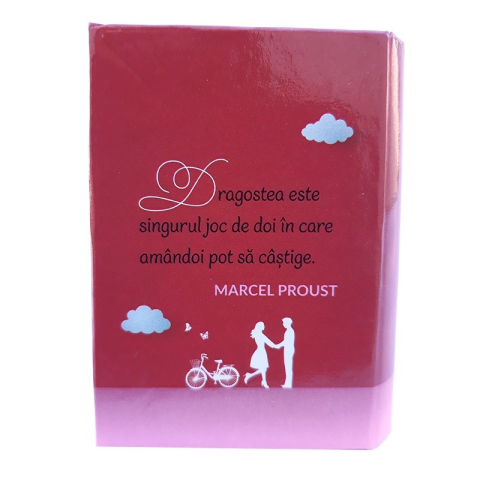 Magnet carte cu citate de dragoste din plastic 4x6 cm [8]