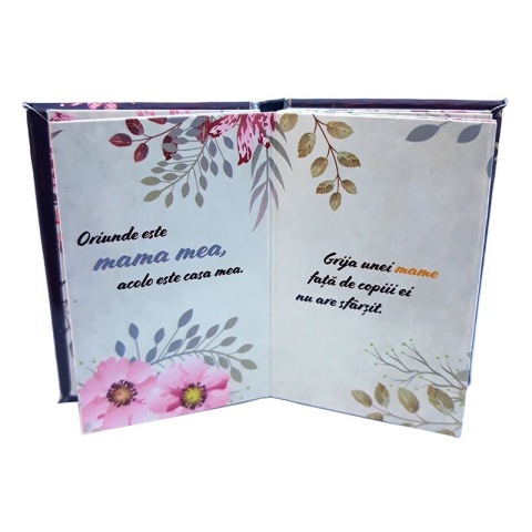 Magnet carte cu citate despre mama din plastic 4x6 cm [2]