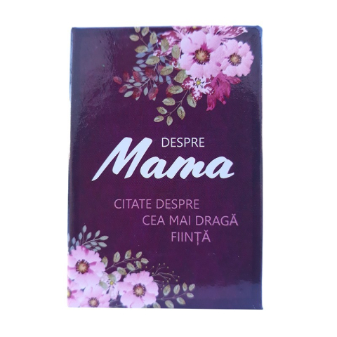 Casă și decorațiuni - Magnet carte cu citate despre mama din plastic 4x6 cm
