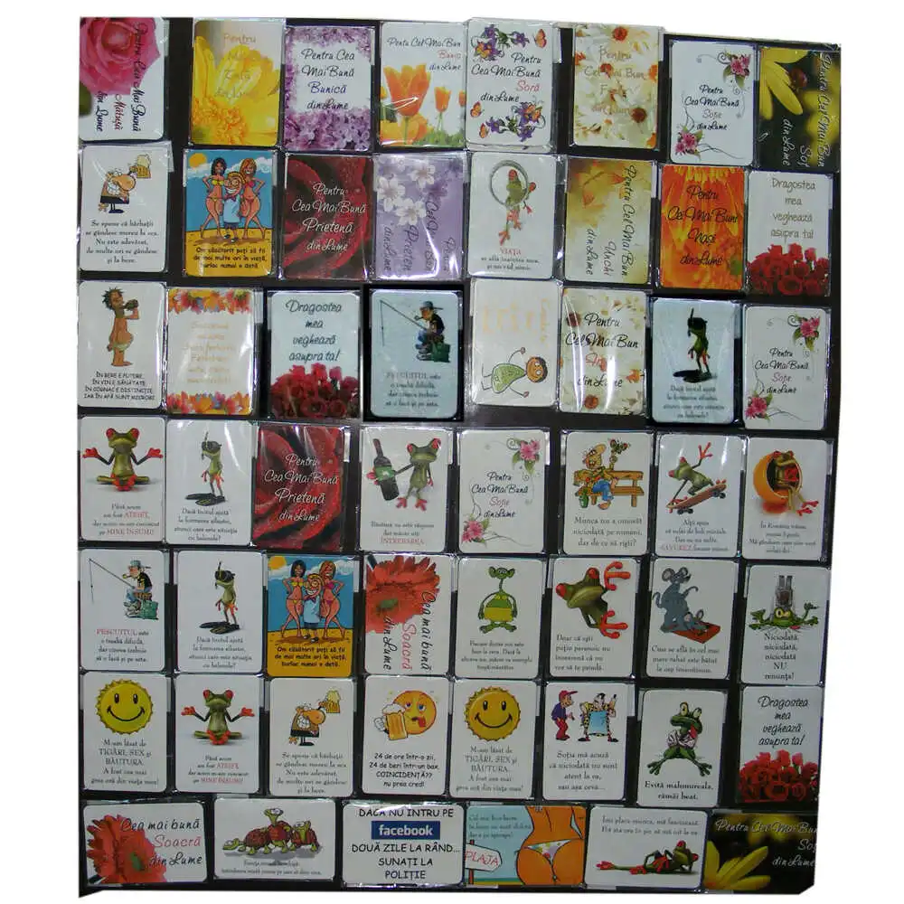 Casă și decorațiuni - Magnet de frigider cu mesaje haioase 8 x 5 cm