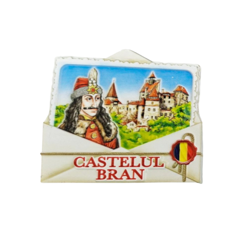 Casă și decorațiuni - Magnet de frigider suvenir Castelul Bran
