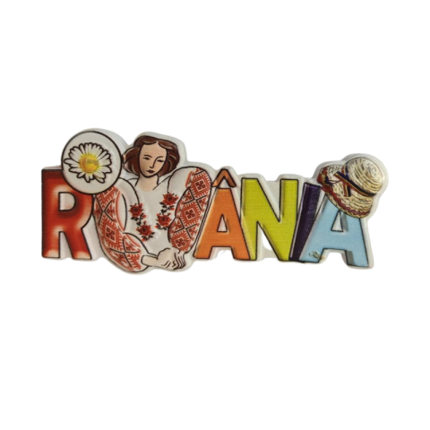 Magneti - Magnet de frigider suvenir Romania