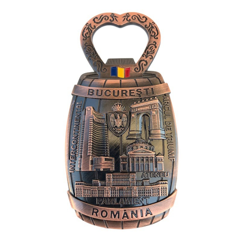 Desfacator sticle magnetic forma butoi 5x10 cm Romania [1]
