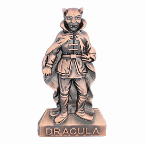Magnet frigider Dracula cu desfacator metalic 6 cm [2]
