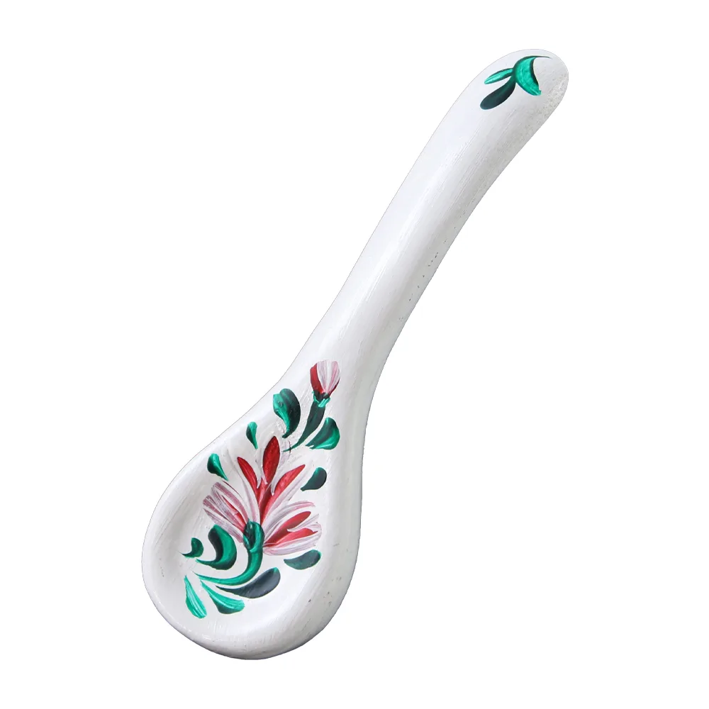 Magnet frigider lingurita ceramica pictat manual Romania 10 cm [6]