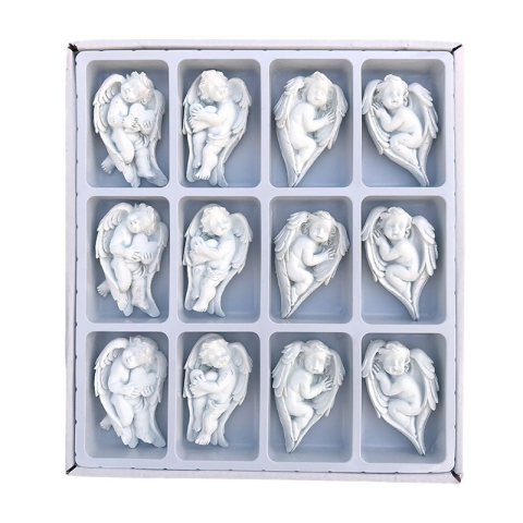 Magnet inger cu aripi din rasina 4x7 cm [6]