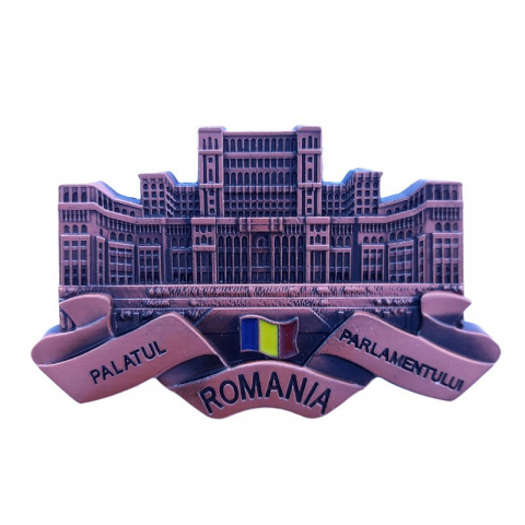 Magnet metalic 9x6 cm Palatul Parlamentului [1]