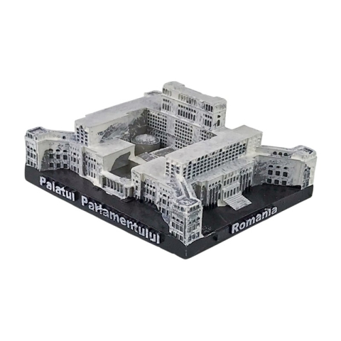 Magnet din rasina Palatul Parlamentului 10x4 cm modele diferite [3]
