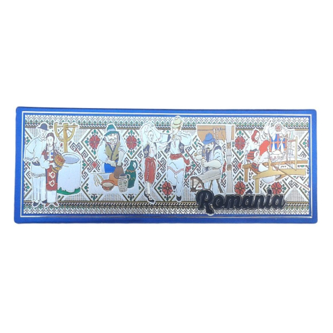 Casă și decorațiuni - Magnet placuta Romania