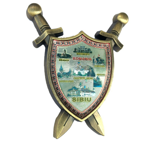 Noutăți Librăria Compas - Magnet metalic 5x7 cm platosa Romania