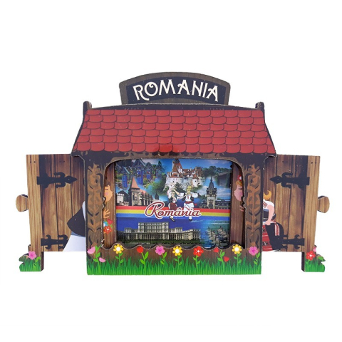 Magnet portita Romania 12x8 cm modele diferite [3]