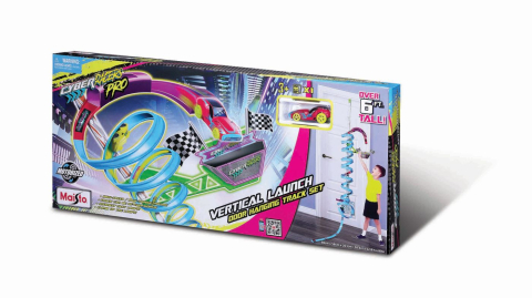 Mașinuțe de jucărie - MAISTO CYBER RACERS PRO CIRCUIT CU LANSARE VERTICALA