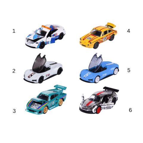 Masinuta metalica Majorette Porsche Motorsport Deluxe 7.5 cm modele diferite [1]