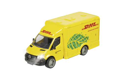 MAJORETTE TRANSPORTOR MERCEDES BENZ DHL [1]