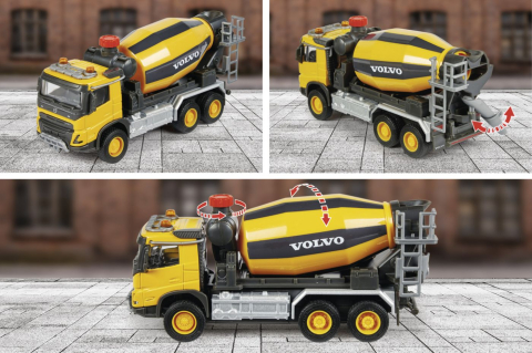 MAJORETTE VOLVO BETONIERA METALICA SCARA 1 LA 45 [3]