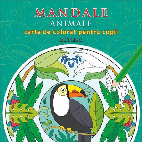 Noutăți Librăria Compas - Mandale-Animale. Carte de colorat pentru copii
