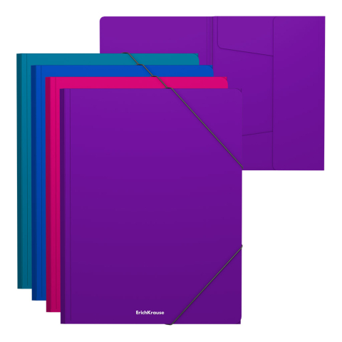 Noutăți Librăria Compas - Mapa cu elastic ErichKrause Matt Vivid A4 culori diferite