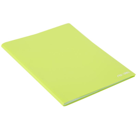 Mapa prezentare A4 40 folii coperta flexibila culori neon Deli [2]
