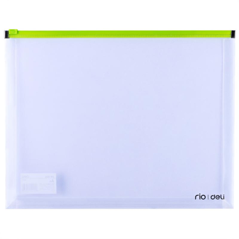 Mapa protectie A4 Zip cu burduf Deli [2]