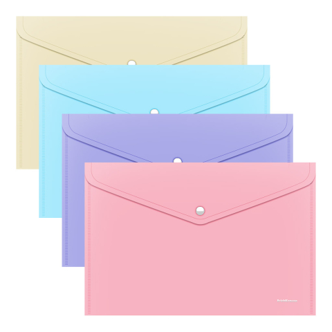 Noutăți Librăria Compas - Mapa A4 ErichKrause Glossy Pastel 180 microni diverse culori