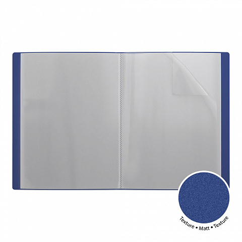 Mapa de prezentare ErichKrause Matt Classic 10 buzunare A4 albastru [2]