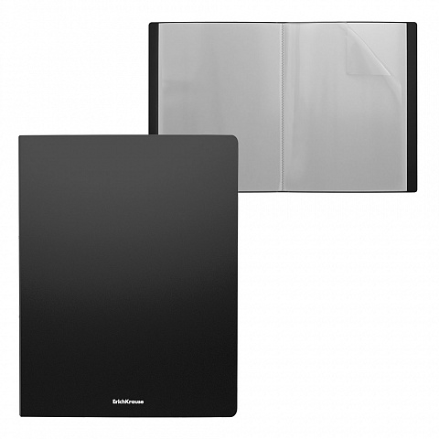 Noutăți Librăria Compas - Mapa de prezentare ErichKrause Matt Classic 10 buzunare A4 negru