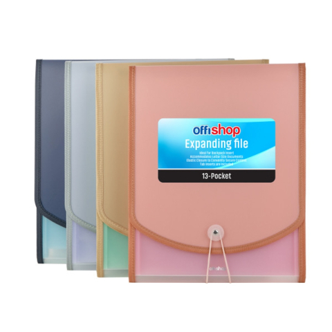 Mapa expandabila 13 compartimente diverse culori Offishop [5]