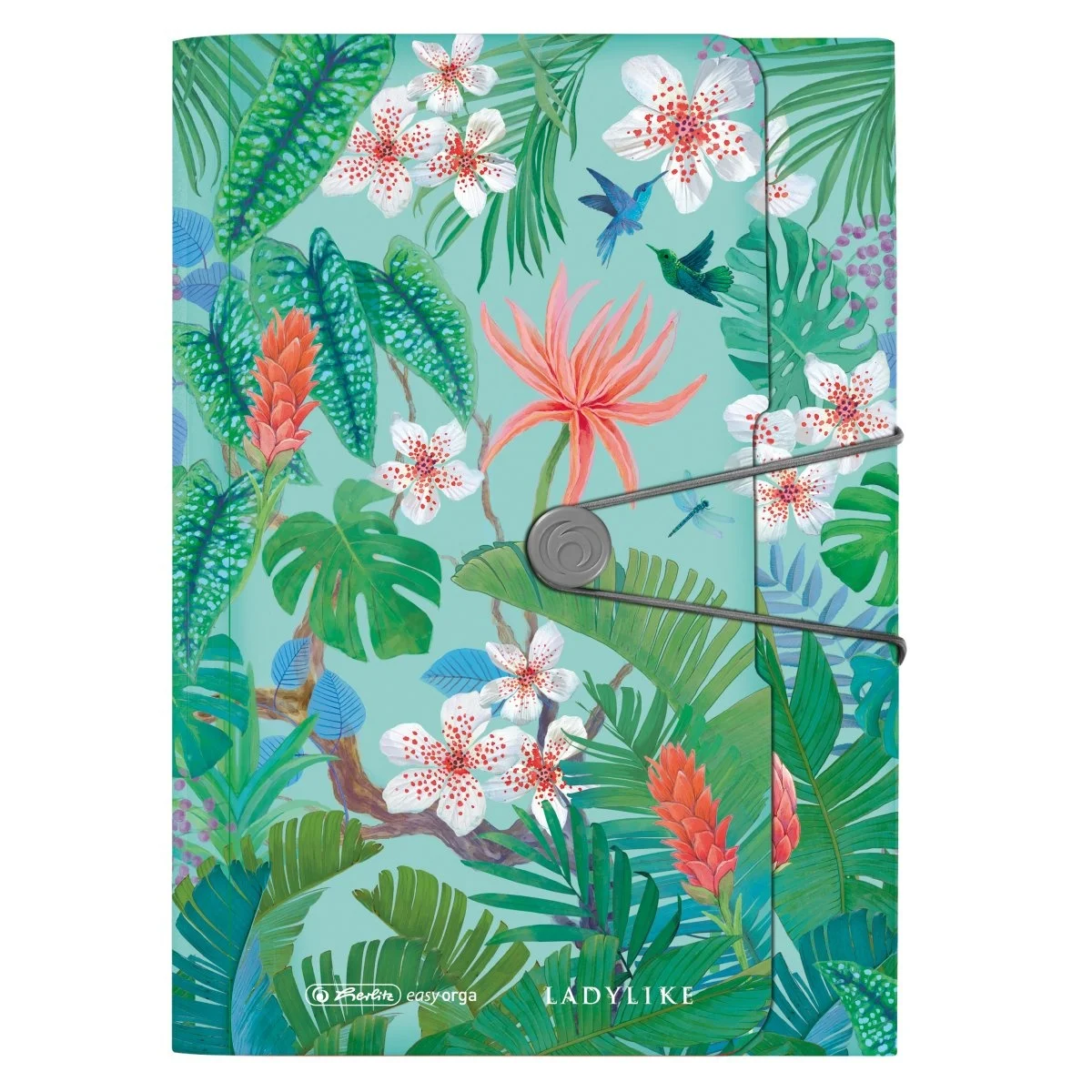 Mapa extensibila EOTG A4 12 compartimente Ladylike Jungle Herlitz [1]