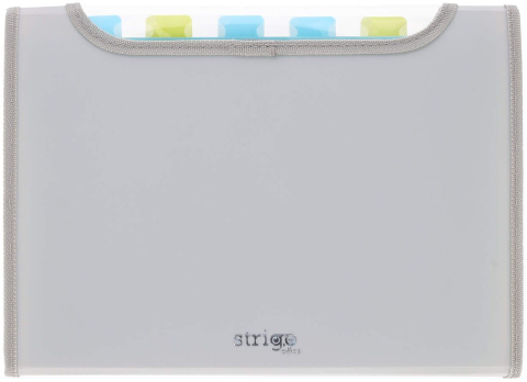 Mapa Strigo plastic extensibil A4 12 compartimente gri [1]