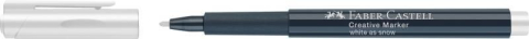 Marker creativ Faber-Castell alb 1.5 mm [3]
