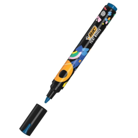 Instrumente de scris - Marker cu vopsea BIC Intensity albastru