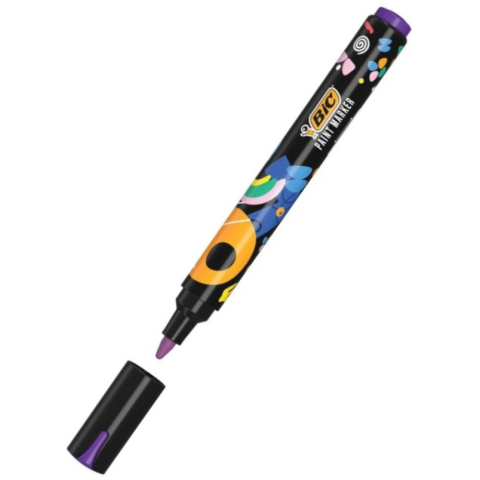 Instrumente de scris - Marker cu vopsea BIC intensity violet