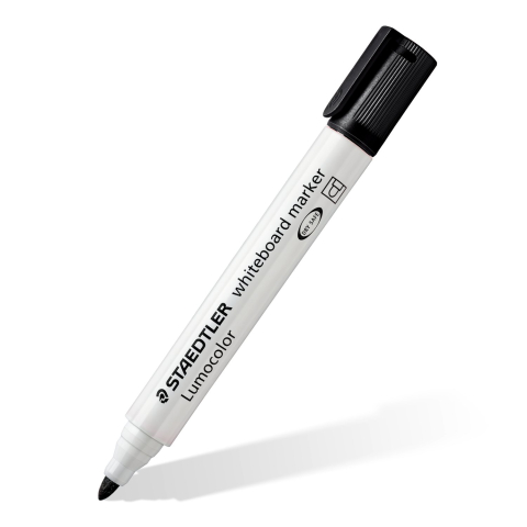 Markere - Marker non permanent tabla varf rotund 2 mm negru Staedtler