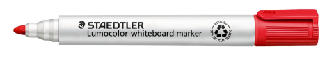 Markere - Marker non permanent tabla varf rot 2 mm rosu Staedtler