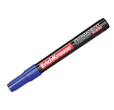 Markere - Permanent marker P-200 varf rotund 2 mm albastru