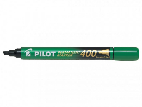 Marker permanent verde varf tesit 4 mm P400 Pilot [1]