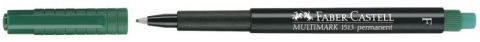 Marker permanent verde 0.6mm F Multimark Faber-Castell [2]