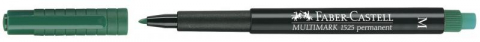 Marker permanent verde 1.0mm M Multimark Faber-Castell [2]