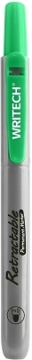 Rechizite școlare - Marker permanent retractabil Writech verde