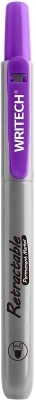 Rechizite școlare - Marker permanent retractabil Writech violet