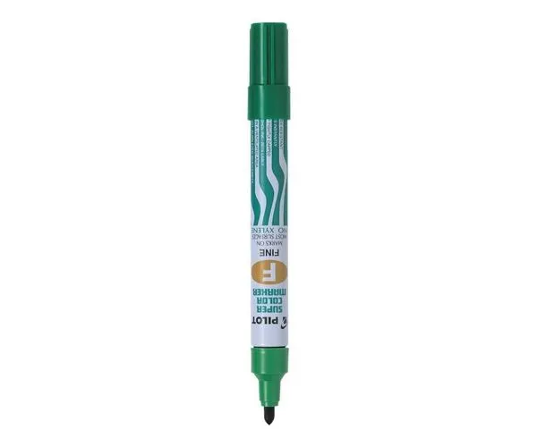 Marker permanent Pilot 1.0 mm varf rotund verde [1]
