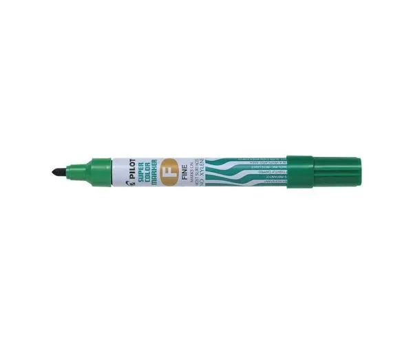 Marker permanent Pilot 1.0 mm varf rotund verde [2]