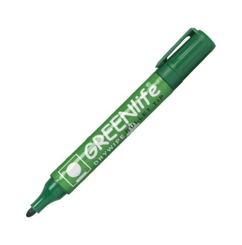 Rechizite școlare - Marker whiteboard GreenLife varf 2mm verde