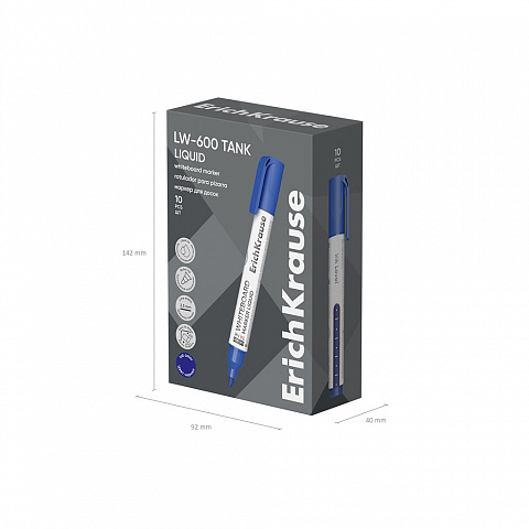 Marker tabla alba cerneala lichida albast.Lw-600 erich 48775 [2]