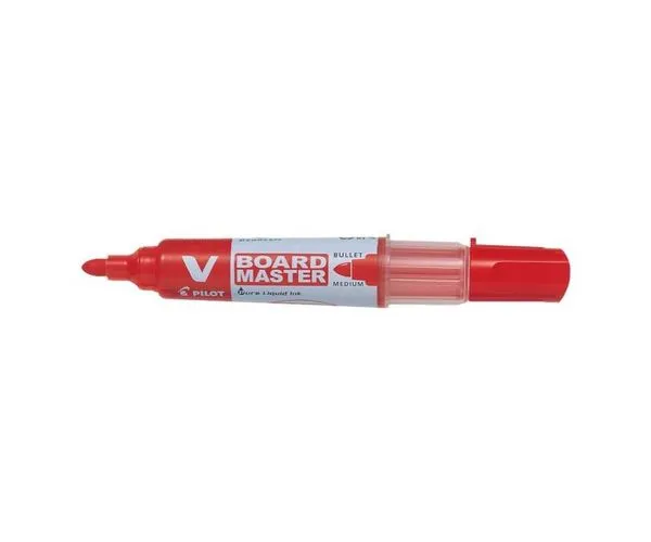 Marker pentru tabla Pilot Vboard Master varf rotund 2.3 mm rosu [2]