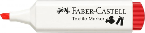 Marker textil rosu 1-5 mm Faber-Castell [1]